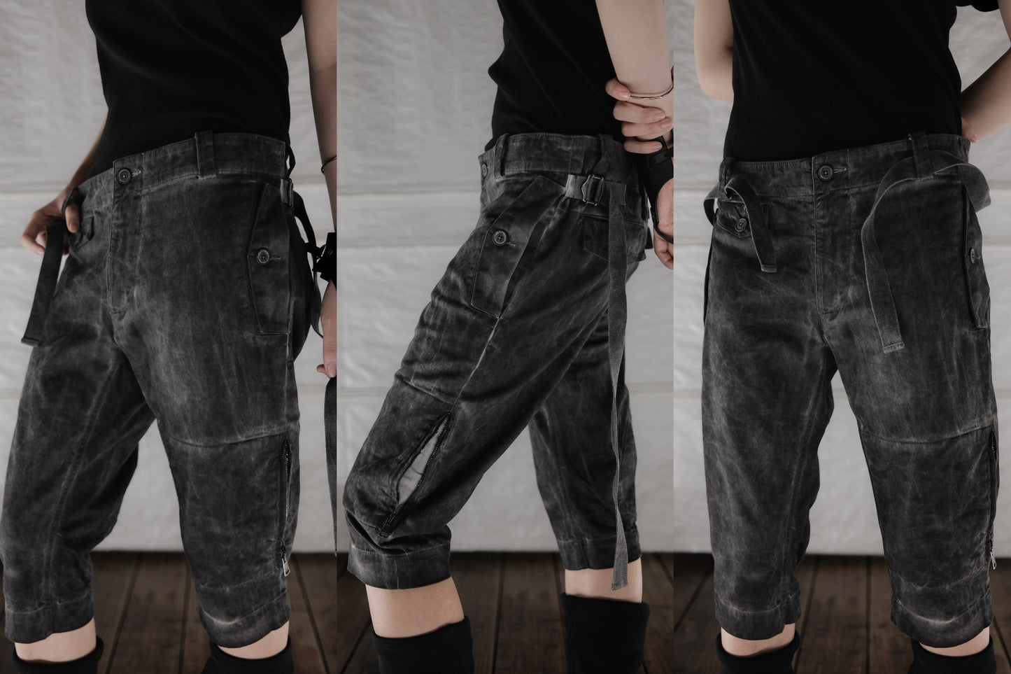 ALEXANDRE PLOKHOV S/S2013 - Cold-Dyed Capri Pants