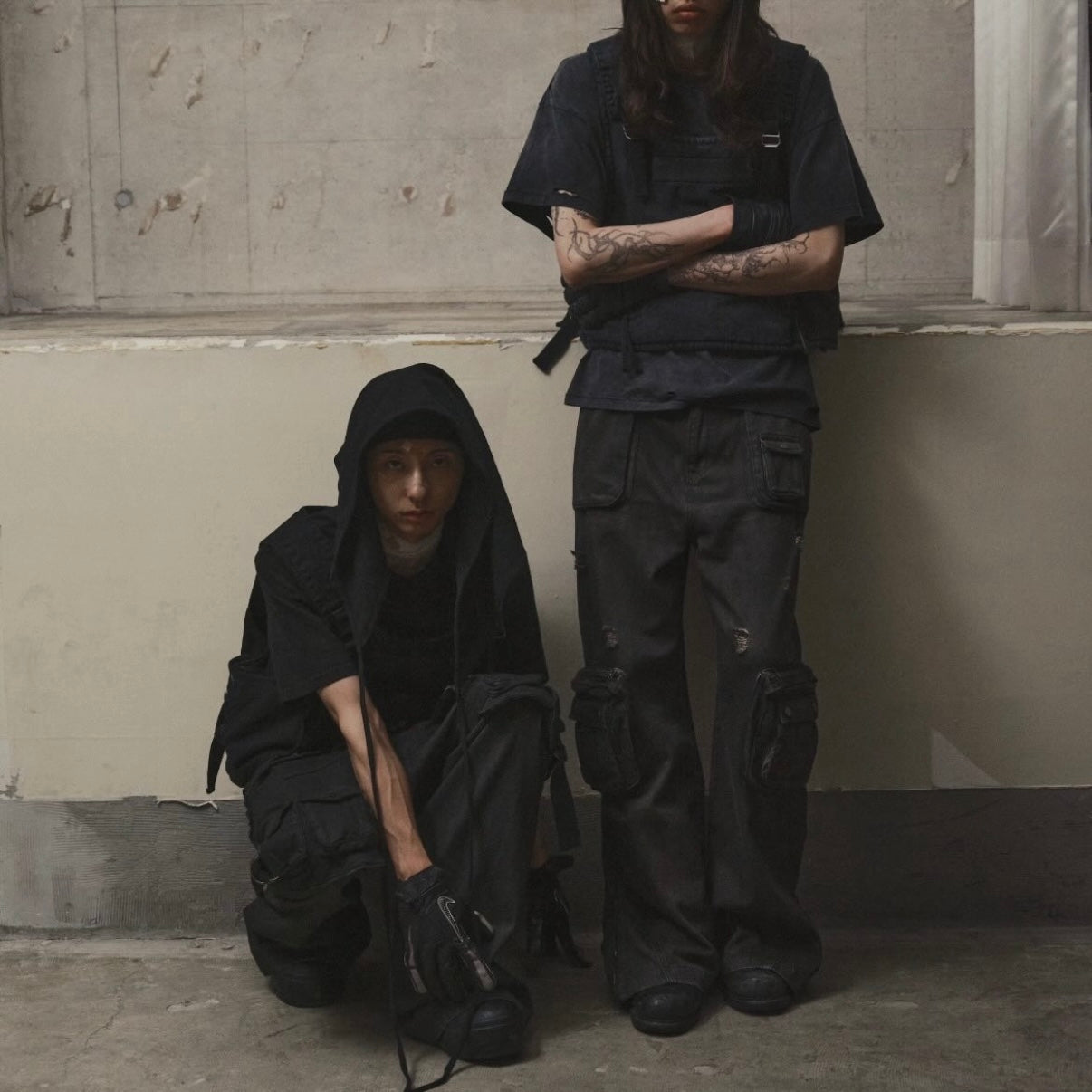 TROUBLED WATERS ACT V - Safari Cargo Pants