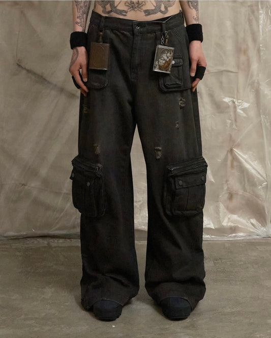 TROUBLED WATERS ACT V - Safari Cargo Pants