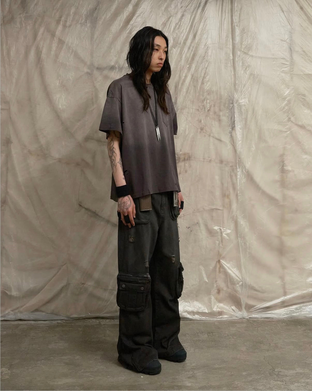 TROUBLED WATERS ACT V - Safari Cargo Pants