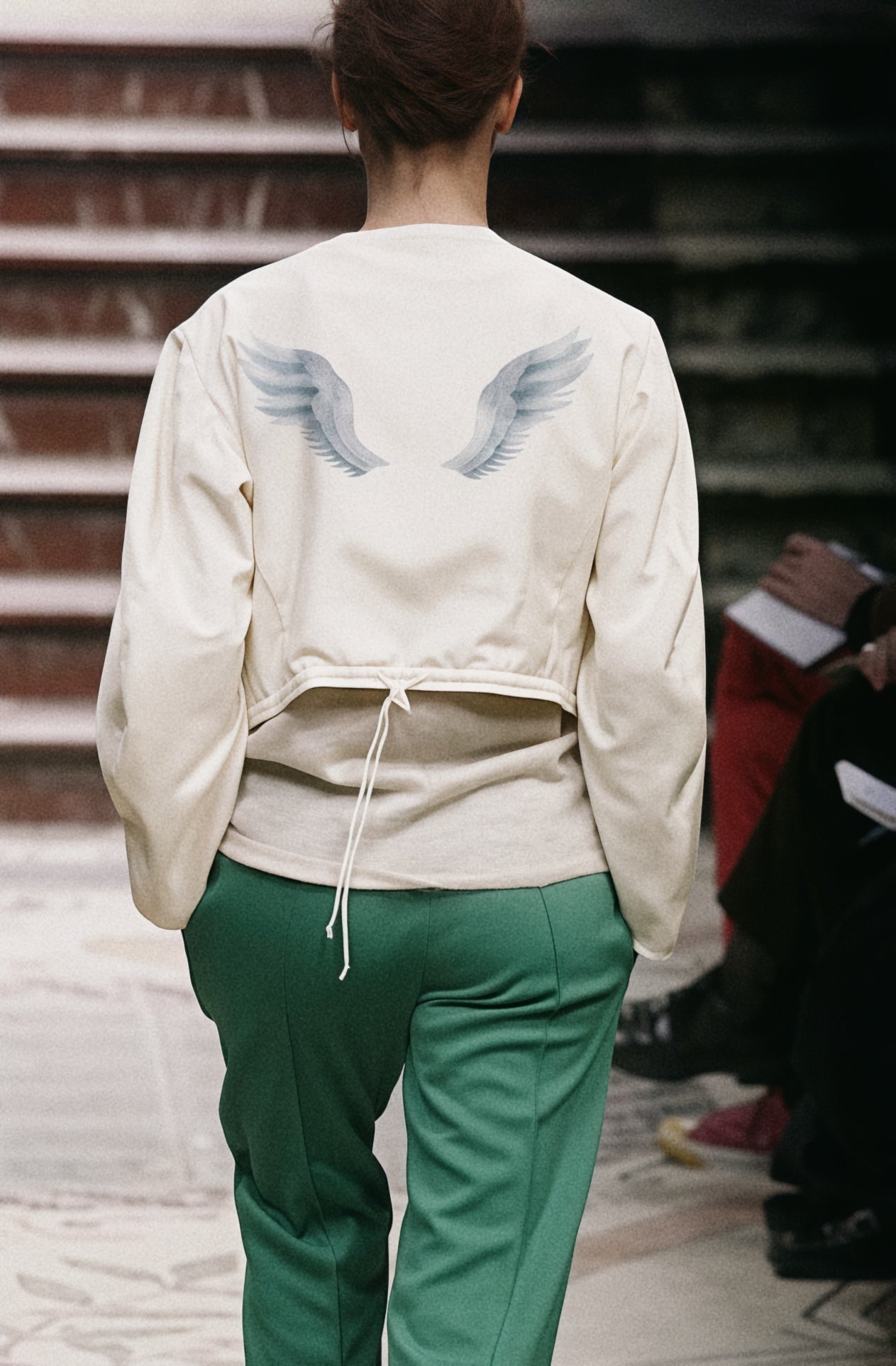 Yohji Yamamoto FEMME F/W2002 - Wings Cropped Jacket