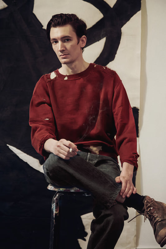 Levi's Vintage Clothing Sportswear F/W2016 - 1950s Type Repair Sweatshirt