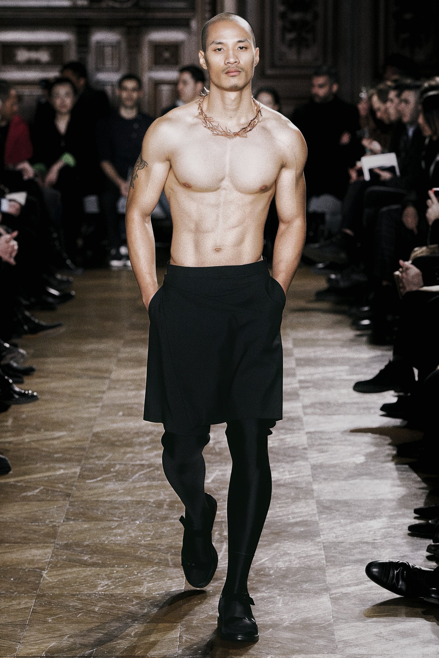GIVENCHY by Ricardo Tiscy F/W2010 - Layered Skirt Shorts
