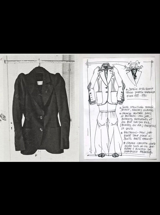 Maison Martin Margiela x H&M “RE-EDITION” S/S1989 - Narrow-Shouldered Jacket