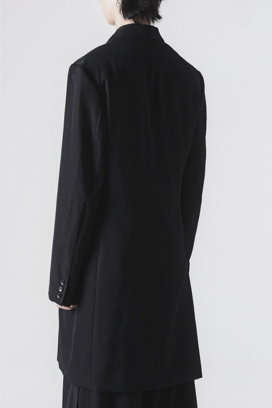Ground Y Yohji Yamamoto F/W2018 - Wool Asymmetric jacket