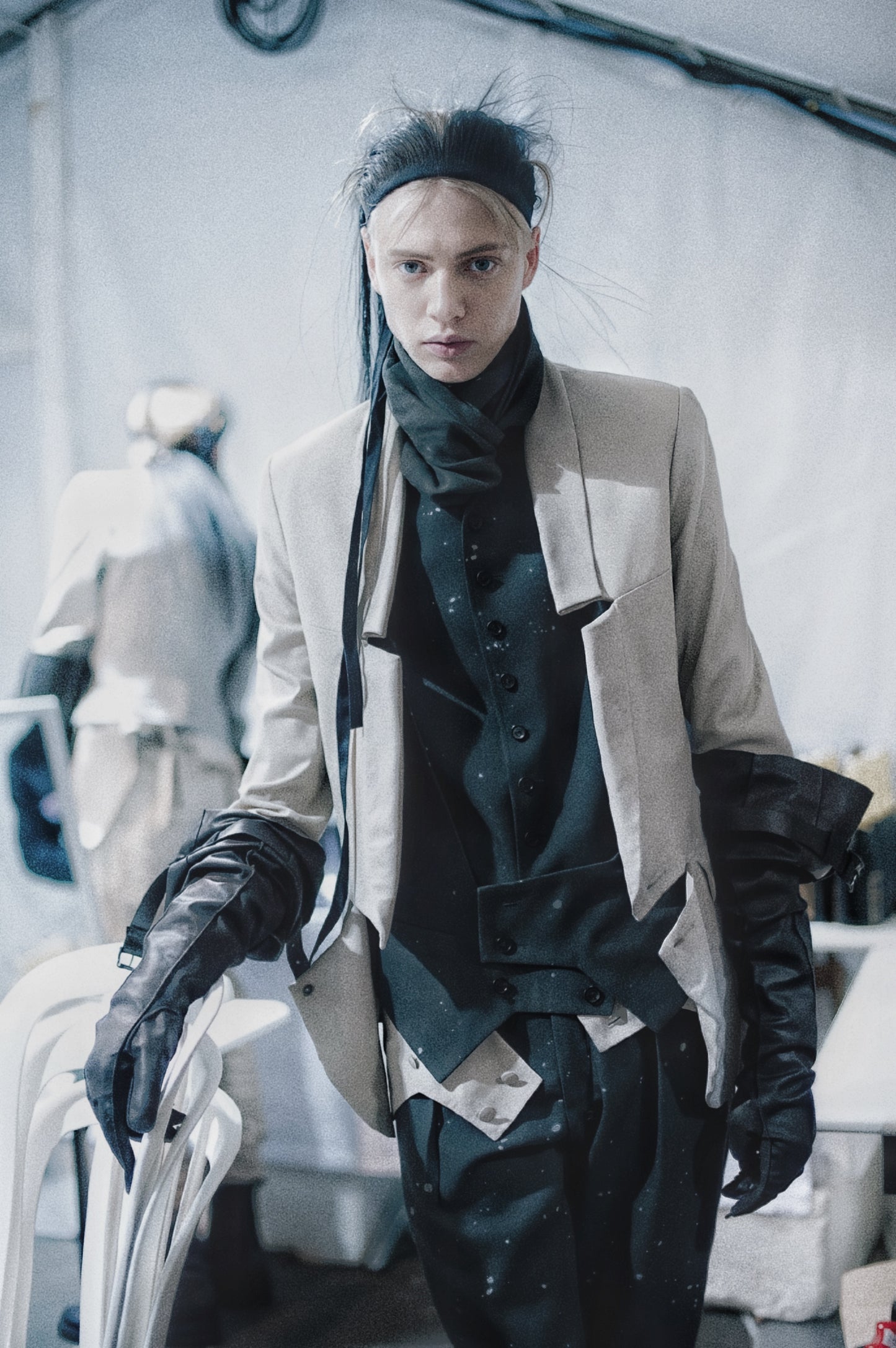 Ann Demuelemeester F/W2011 - Suspender Waistcoat