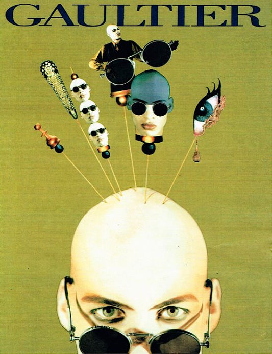Jean Paul Gaultier 1990s - Round-Frame Sunglasses