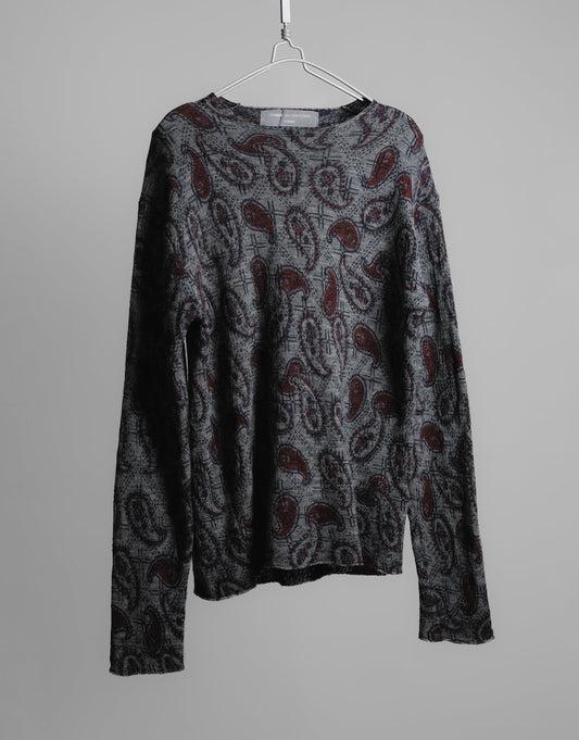 COMME des GARÇONS HOMME by Keiichi Tanaka AD1999 - Paisley Knitted Top