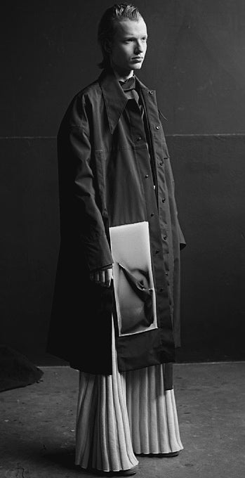 XIMON LEE F/W2016 - Point Collar Coat