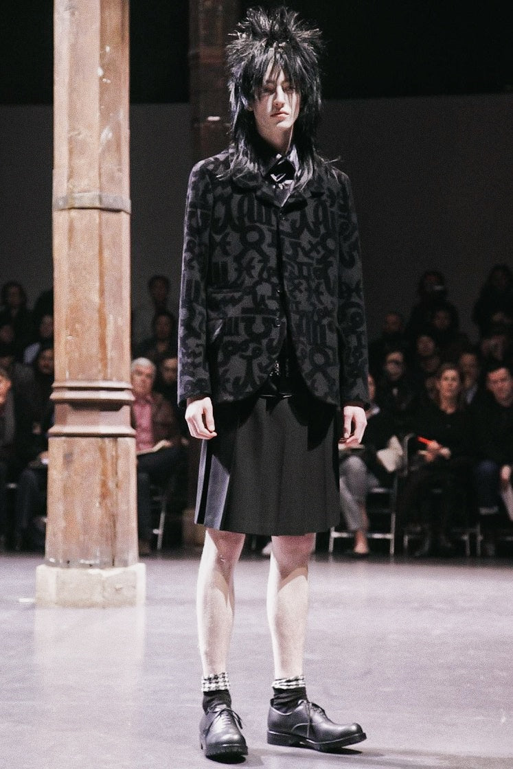 COMME des GARÇONS HOMME PLUS F/W2012 - Wool Pleated Kilt