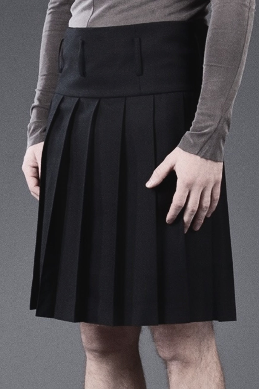 COMME des GARÇONS HOMME PLUS F/W2012 - Wool Pleated Kilt