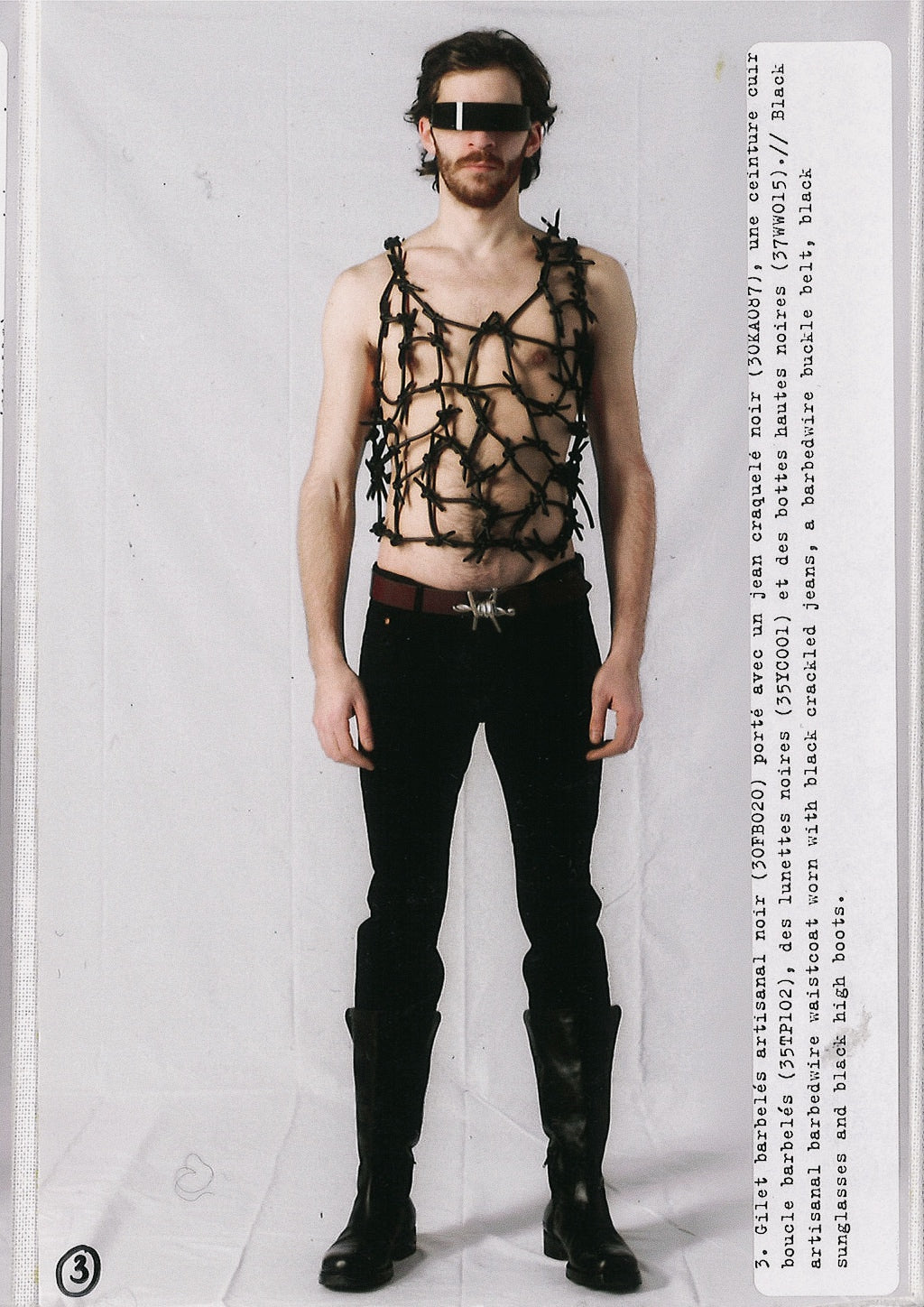Martin Margiela ⑪ F/W2008 - Screw Buckle Leather Belt