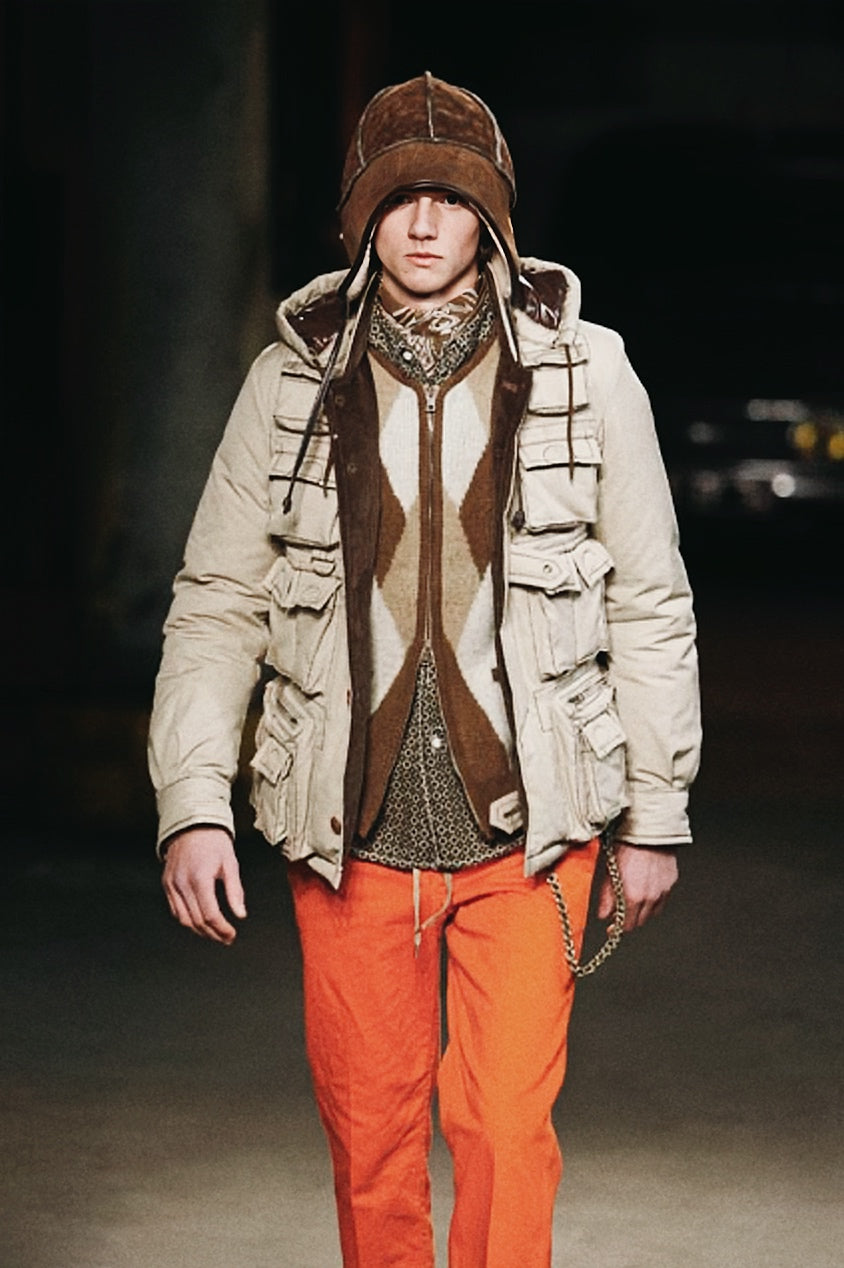 Number (N)ine F/W2008 “My Own Private Portland” - Argyle Zip Cardigan