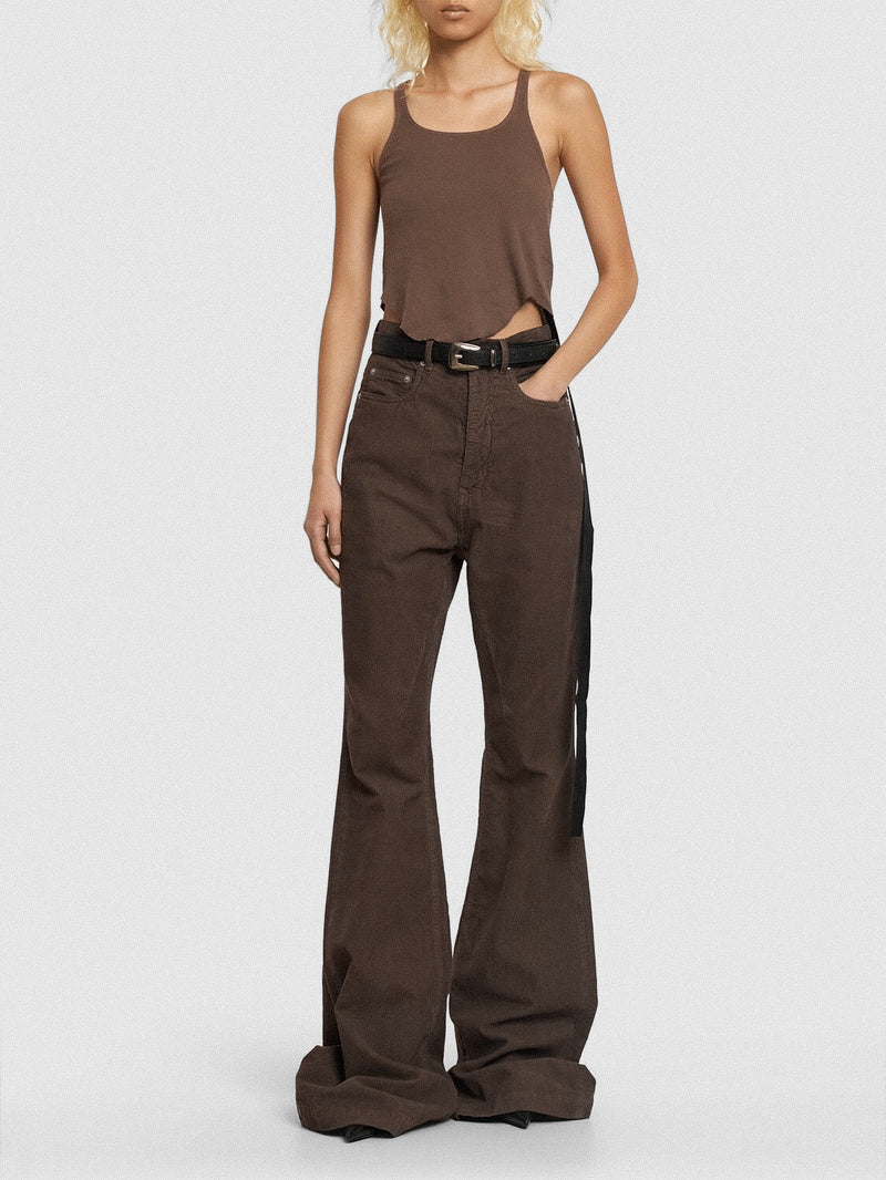 Rick Owens DRKSHDW F/W2023 - Bolan Bootcut Pants- Hustler Blue