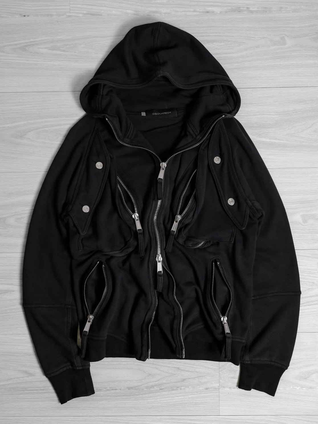 DSQUARED² F/W2004 - Cargo Zip-up Hoodie