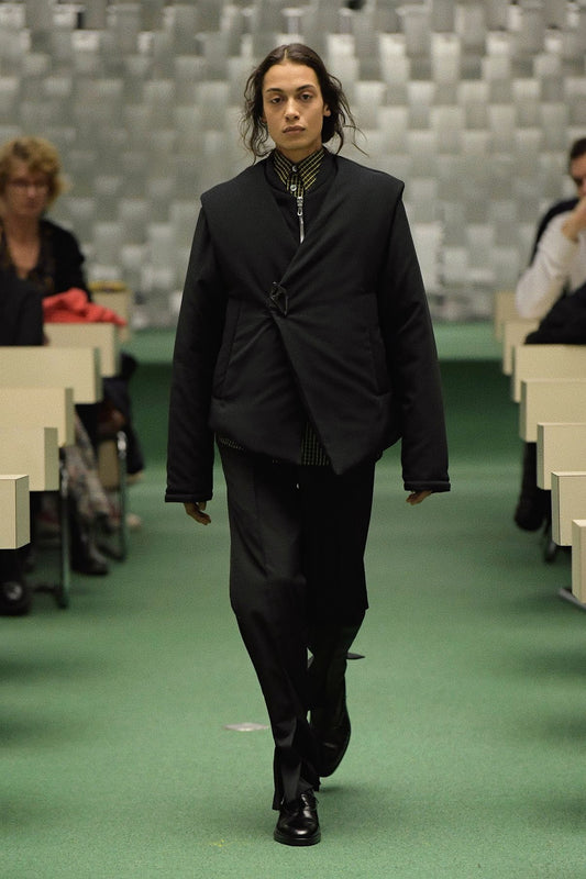 NAMACHEKO F/W2018 - Asymmetric Barbara Jacket