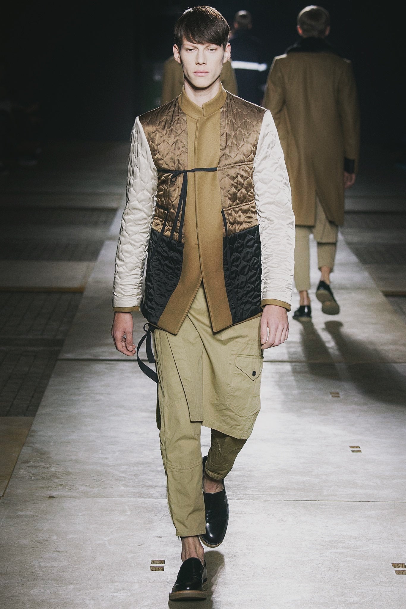 Dries Van Noten F/W2015 - Military Wrap Skirt Pants