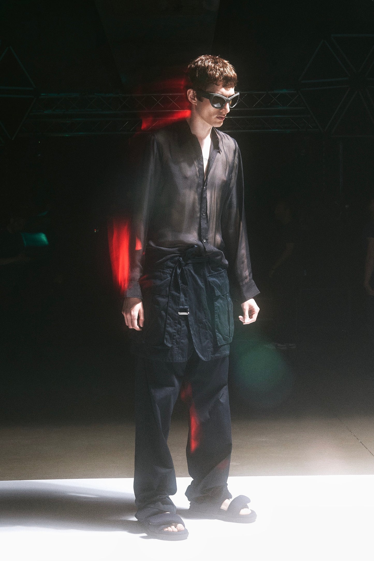 Dries Van Noten S/S2022 - Belted Cargo Wrap Skirt