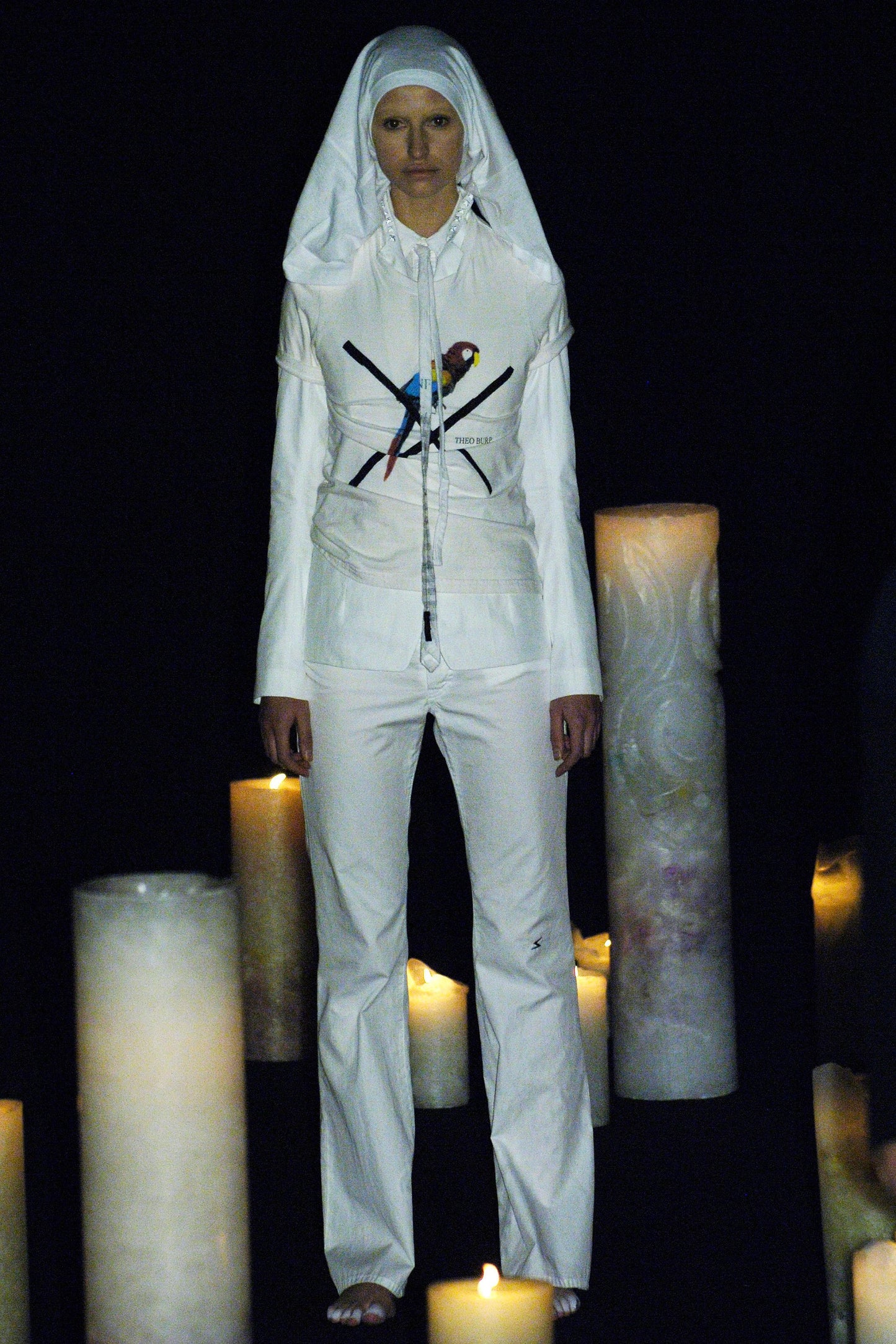 Undercover S/S2006 “T” - Zip Hem Pants