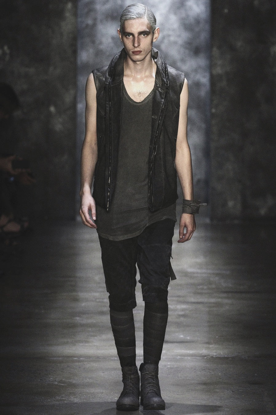 ALEXANDRE PLOKHOV S/S2013 - Cold-Dyed Capri Pants